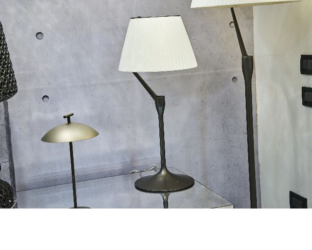 Table Lamp Angelo Stone Titanium Kartell 180368 90609405tt