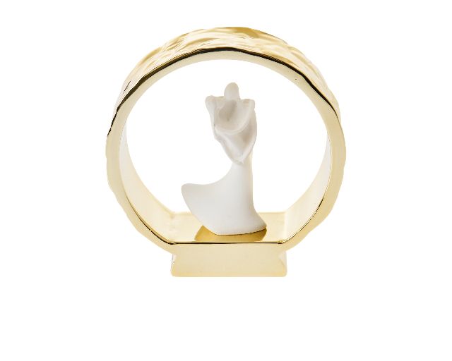 Statuina Coppia Sposi Anello Oro Selezione Zanolli 187500 941ma7026orob