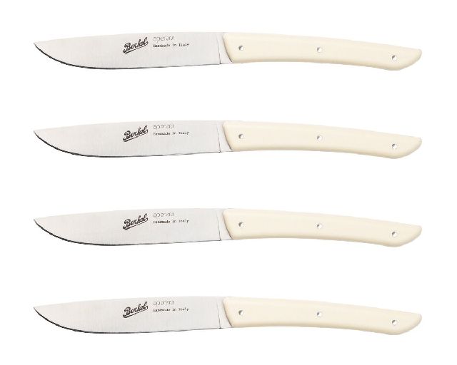 Steak knife set color steel cream 4 pieces