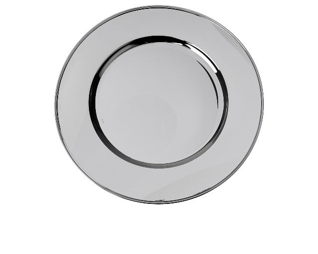 Placemat silver plated in english style