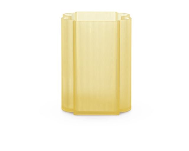 Vase okra yellow