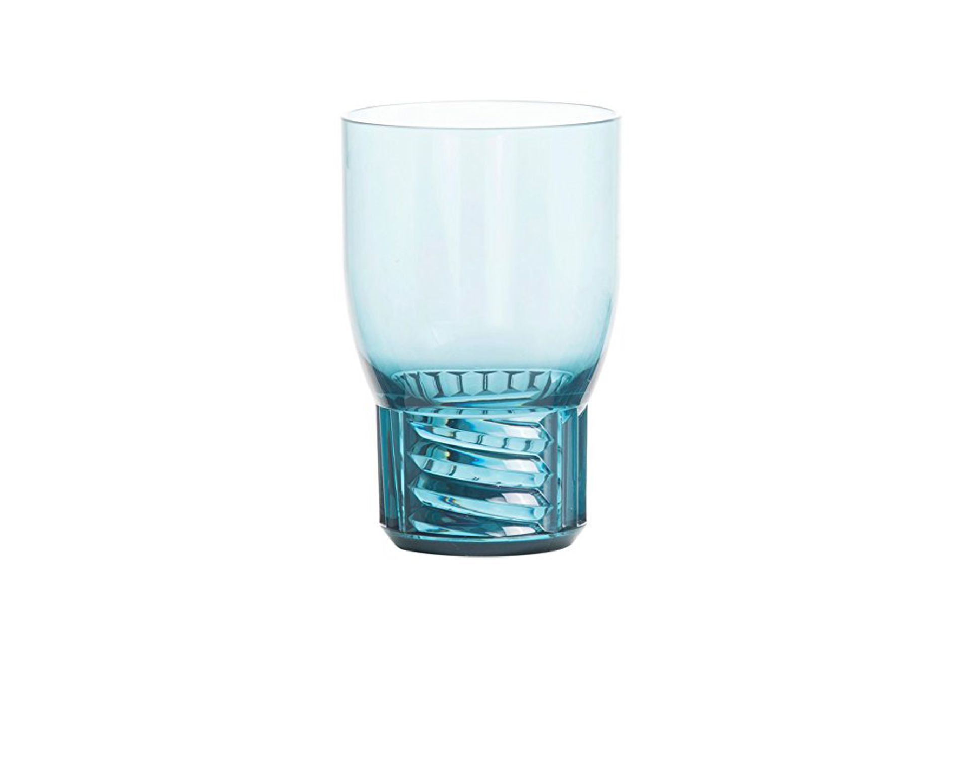 Bicchiere Acqua Trama Colore Azzurro Kartell 148437 90601513az