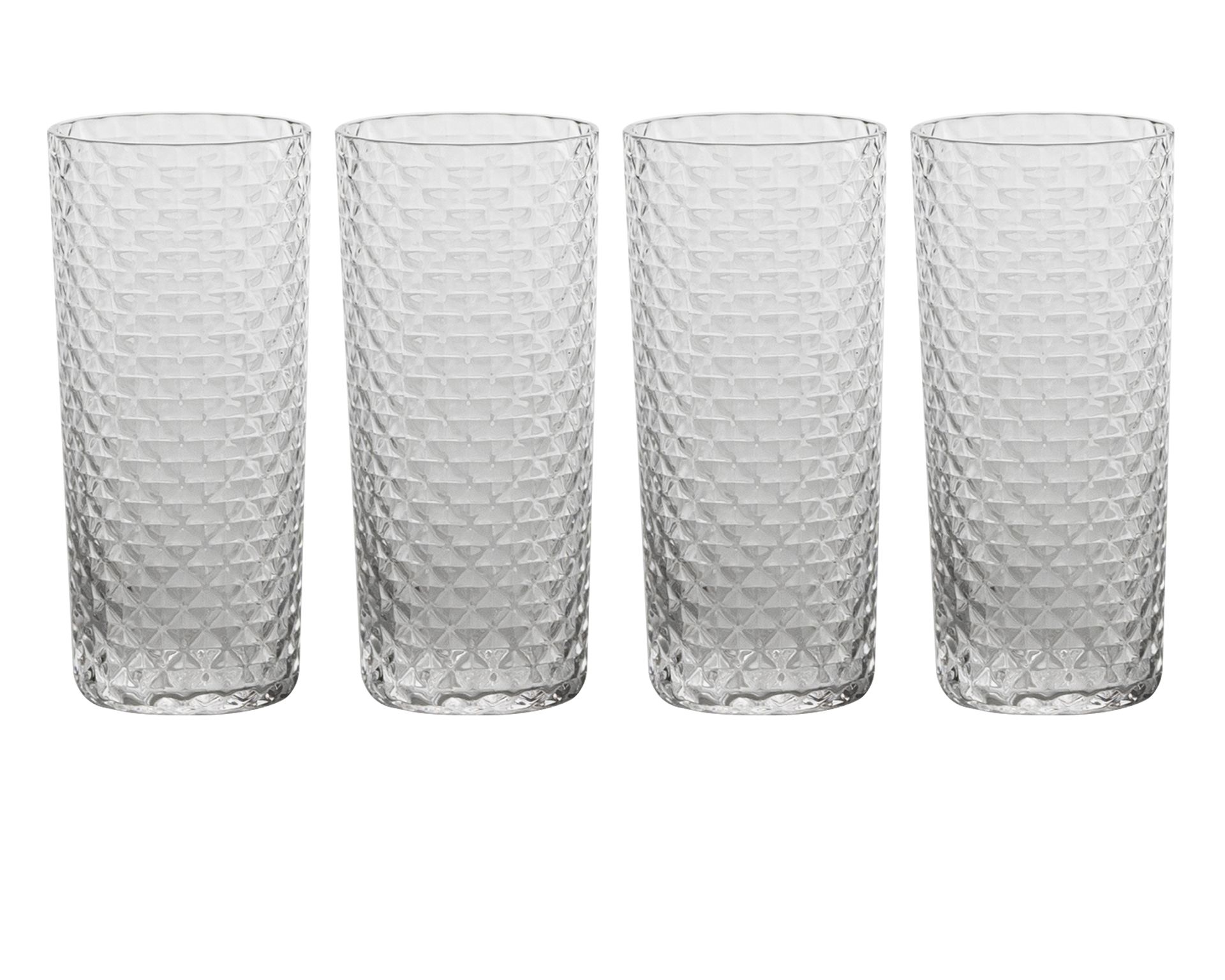 Bicchiere Tumbler High Ball Veneziano Mixology 4 Pezzi Zafferano 186659 978vn01200