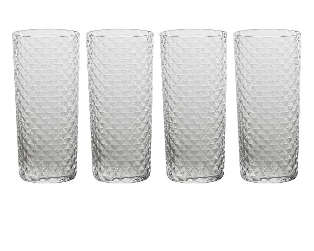 Bicchiere tumbler high ball veneziano mixology 4 pezzi