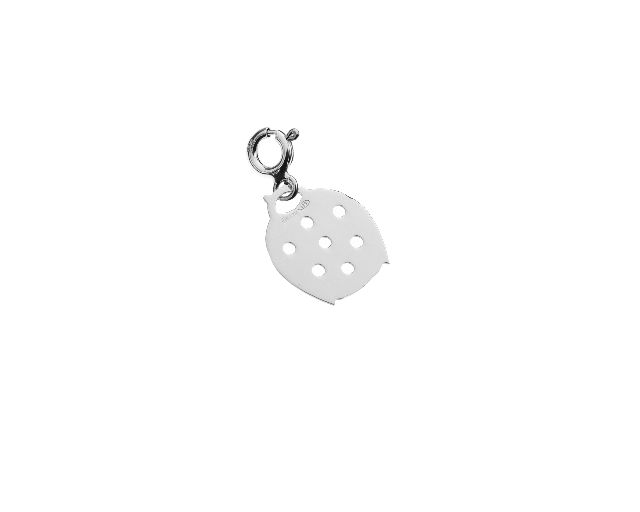 Pendant ladybug silver