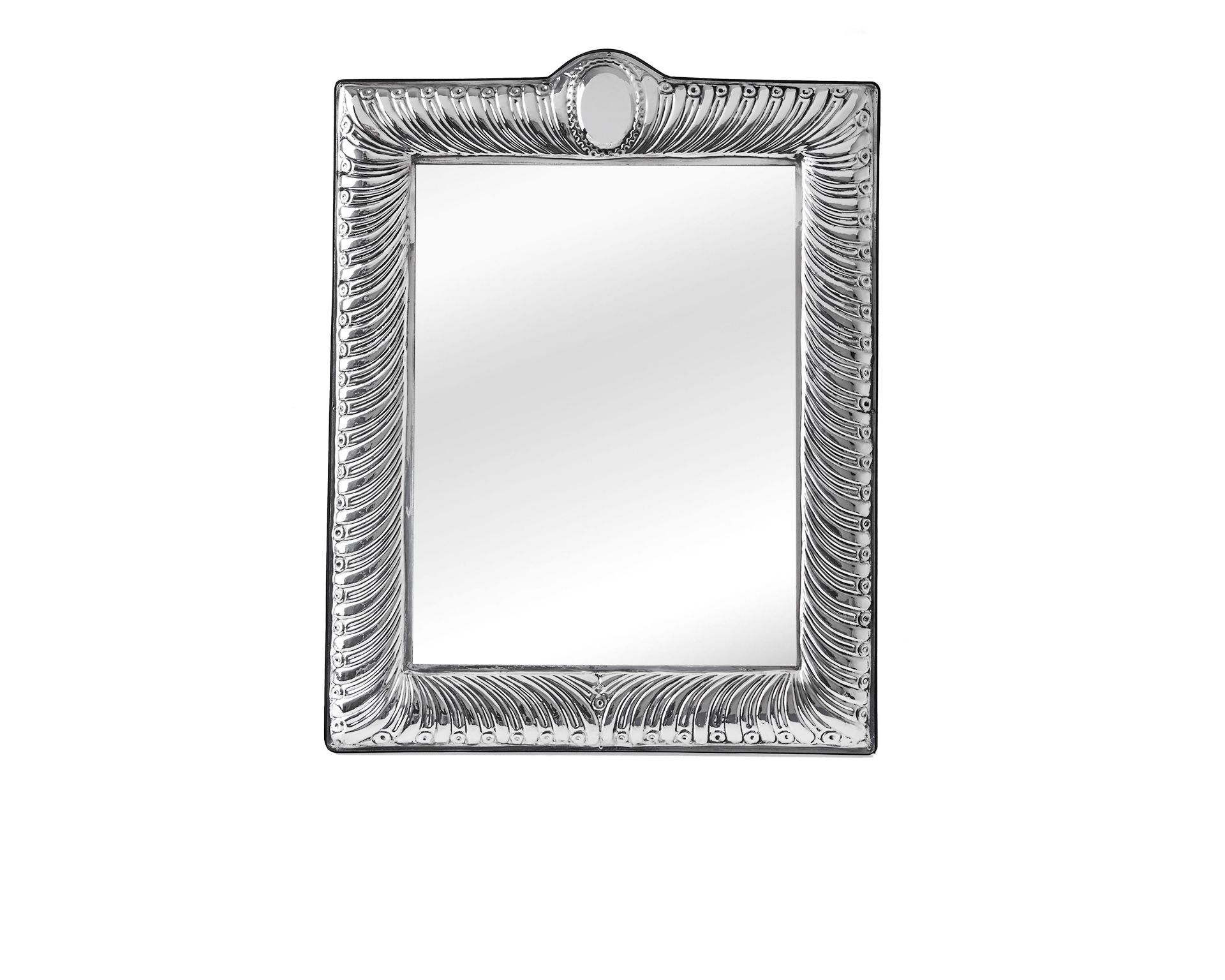 Mirror Paola Silver With Engraved Band Selezione Zanolli 8348 248ce507