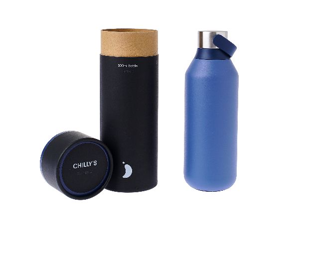 Bottiglia Termica Acciaio Blu Balena Chillys Bottles 168256 944b500s2wblu