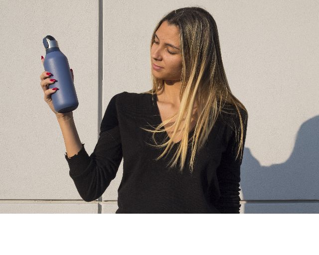 Bottiglia Termica Acciaio Blu Balena Chillys Bottles 168256 944b500s2wblu