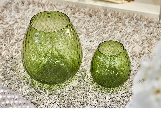 Vaso Portacandela Macrame Xxl Vetro Di Murano Color Verde Soraya Nasonmoretti 174264 843macramexxlvsb