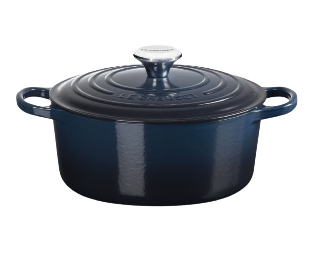 Round cocotte evolution cast iron nuit