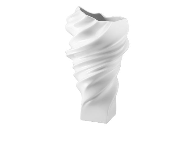 Vaso squall porcellana bianco