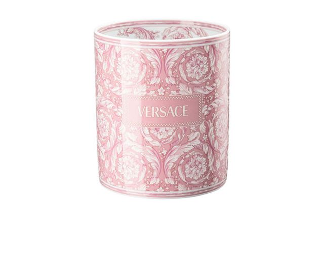 Vase barocco rose porcelain