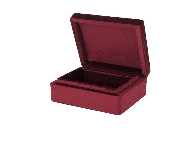 Jewellery Box Silver And Bordeaux Velvet Selezione Zanolli 164919 248sc535bo