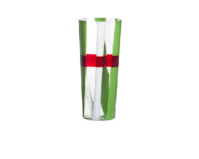 Vase troncocono murano glass italy