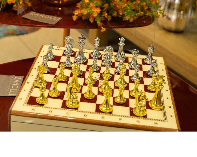 Chess And Checkers Set Pozzi Milano 186113 984pm0218w
