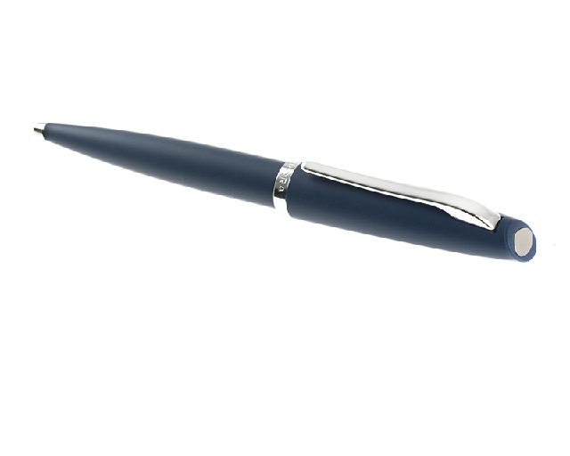 Penna a sfera style resina matt blu