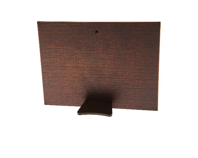 Parchment Plaque Wth Wooden Stand Selezione Zanolli