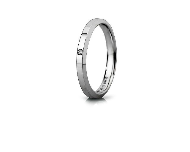 Fede hydra oro 750‰ con diamante