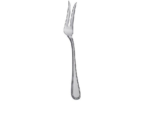 Forchetta arrosto argento in stile inglese