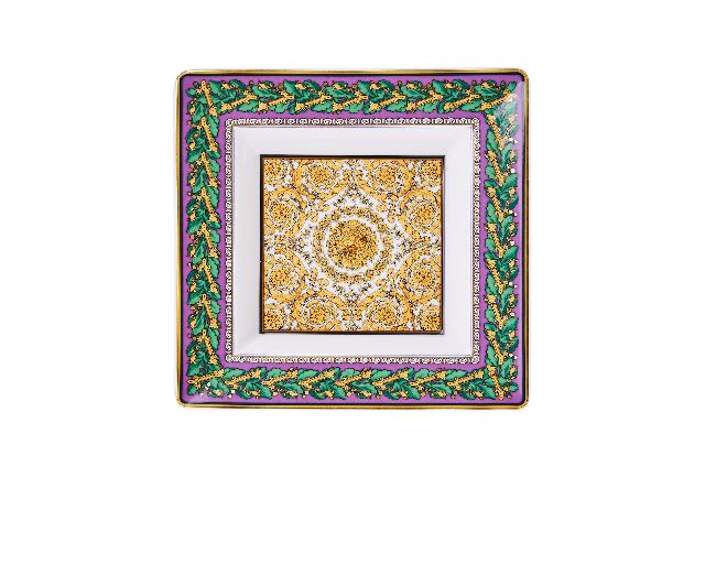 Coppa quadra barocco mosaic porcellana