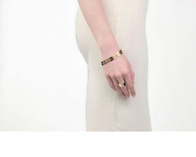 Bracelet Lux In Gilded Bronze Unoaerre 184851 9262616exb0044