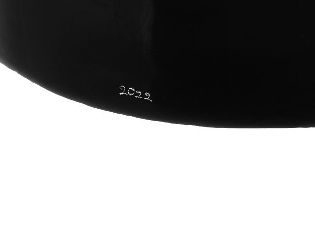 Vase Arco Murano Glass Milk White Black And Grey Carlo Moretti 137702 677238lng