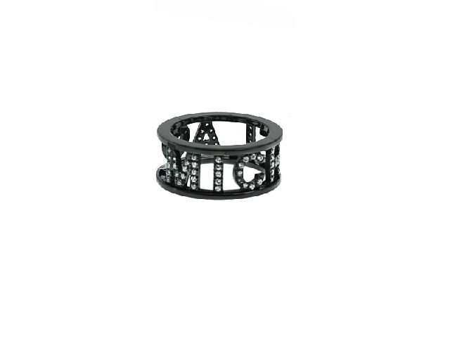 Anello my name is argento con zirconi