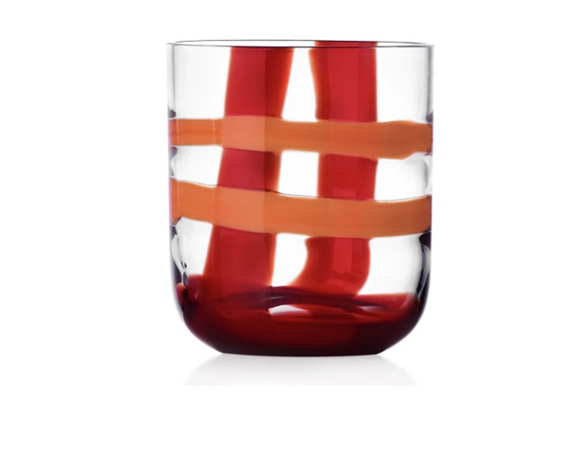 Bicchiere Tumbler Gesti Bordeaux Arancio Ichendorf