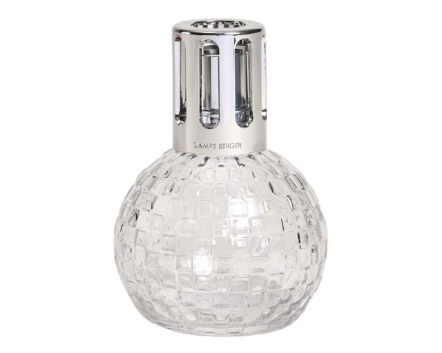 Cofanetto lampada catalitica disco trasparente con profumo 250 ml liliflora