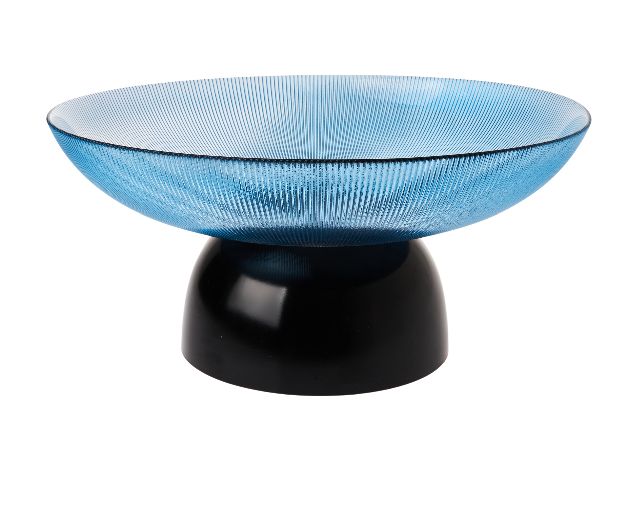 Centerpiece blue and black
