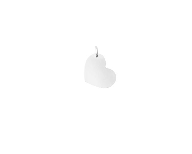 Ciondolo cuore argento