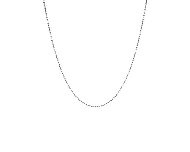Catenina Argento A Palline Diamantate Selezione Zanolli 131717 611cl00193
