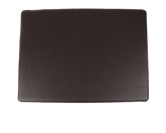 Table pad table leather brown