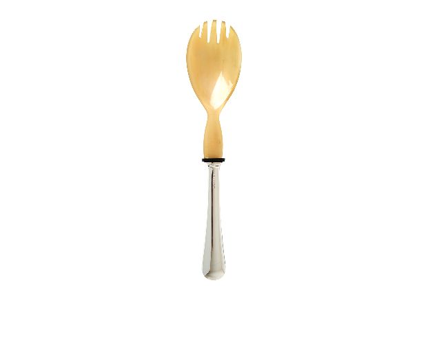 Salad fork nickel silver in spanish style
