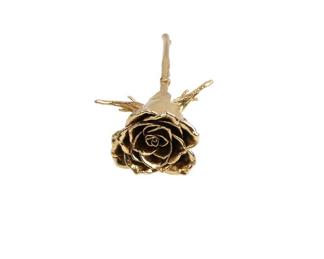 Bomboniera Rosa Smalto Oro Selezione Zanolli 55003 826236o