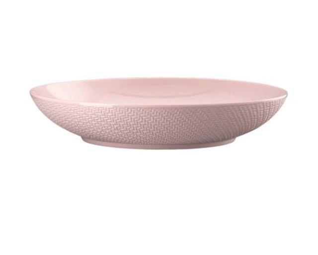 Piatto fondo kumi porcellana rose tone