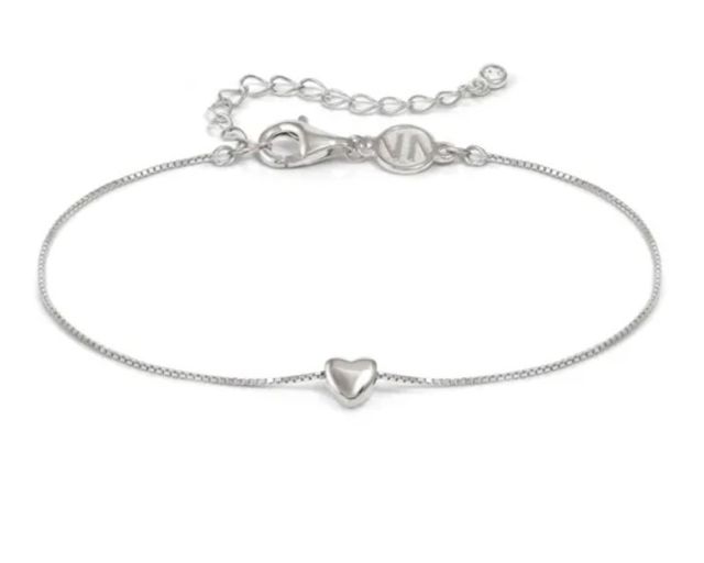 Bracciale armonica argento cuore