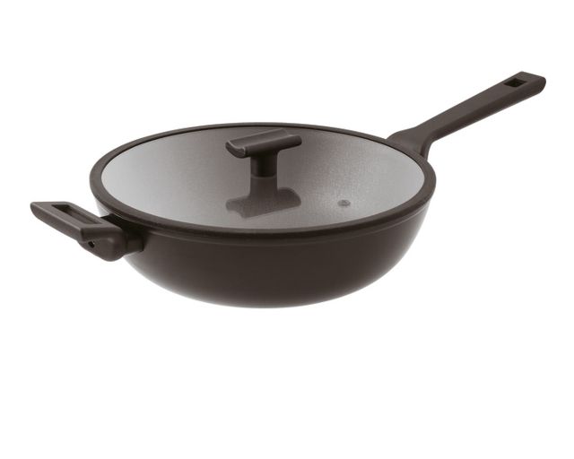Wok titan pro double induction with lid