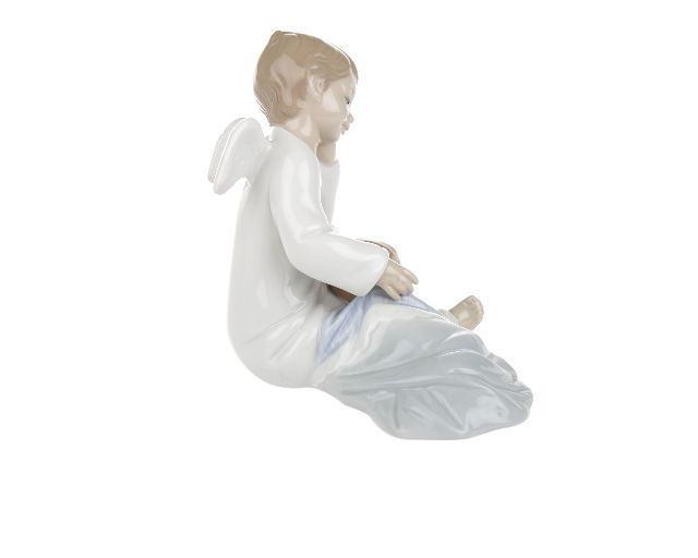 My Guardian Angel Porcelain Blue Lladro