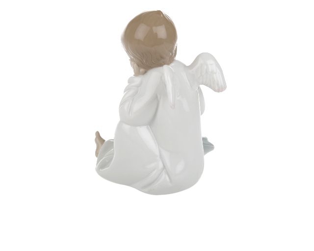 My Guardian Angel Porcelain Blue Lladro