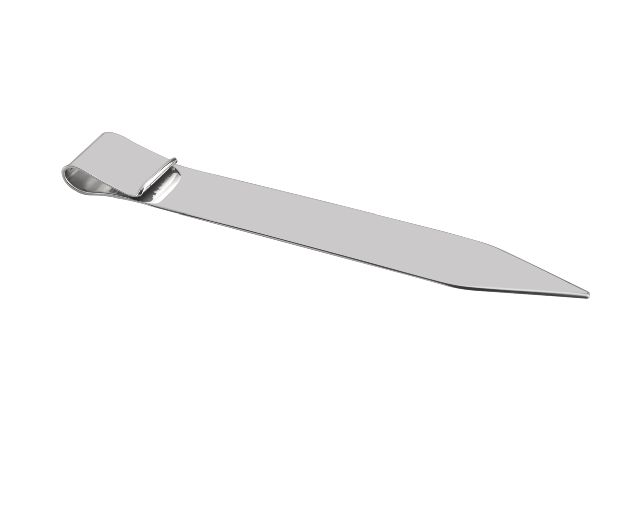 Tagliacarte e segnalibro argento