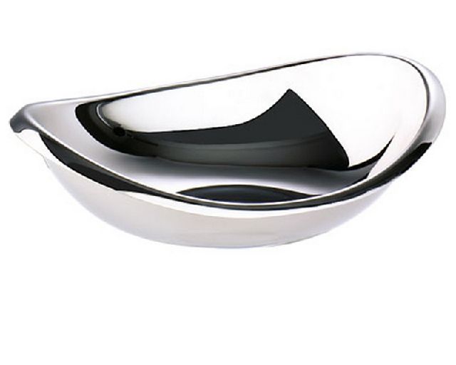 Oval bowl twist steel
