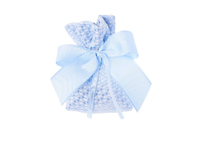 Favor sugared almonds blue