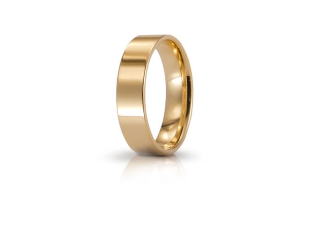 Fede cerchio di luce oro 750‰