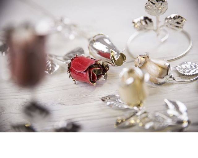 Bomboniera Rosa Argento Selezione Zanolli 136422 5894669a