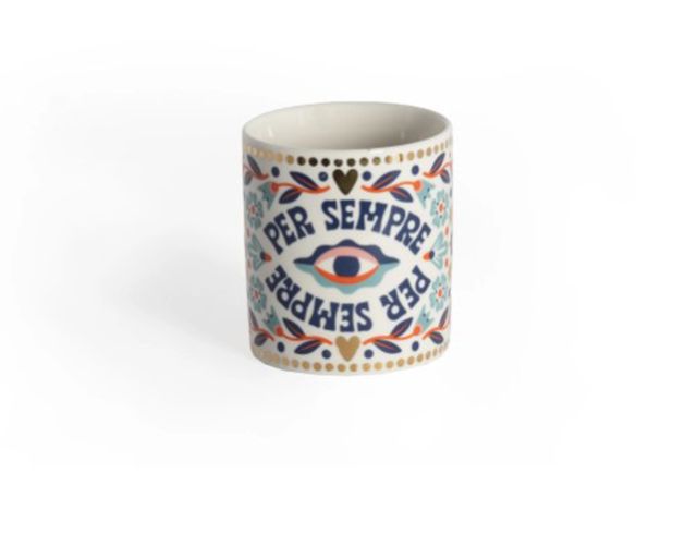 Mug the love party porcelain per sempre