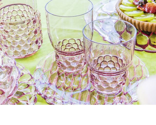 Bicchiere Acqua Jellies Family Colore Rosa Kartell 131120 90601492e9