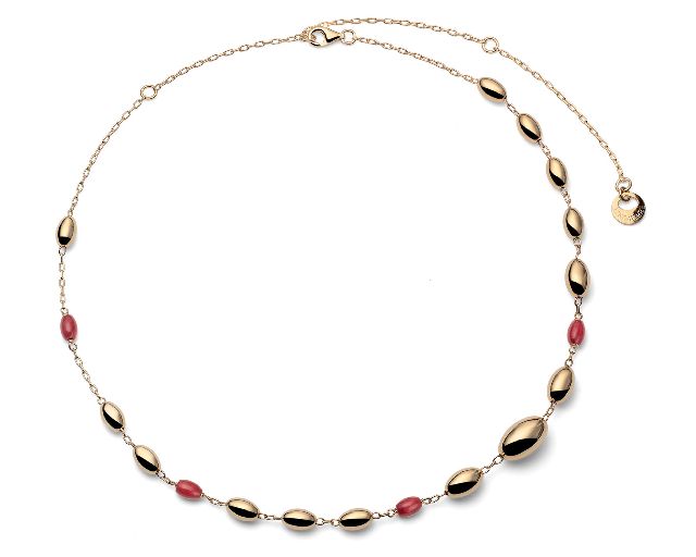 Necklace boule silver