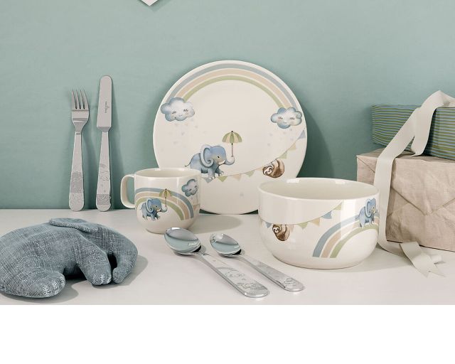 Set Pappa Walk Like An Elephant Porcellana Composto Da 7 Pezzi Villeroy E Boch
