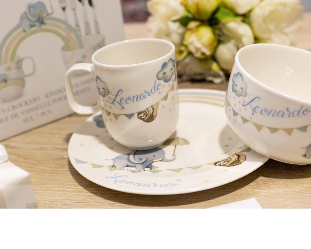 Set Pappa Walk Like An Elephant Porcellana Composto Da 7 Pezzi Villeroy E Boch